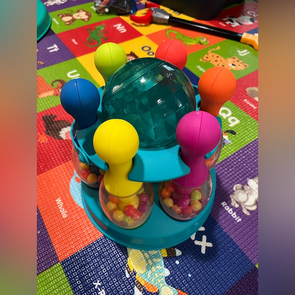 Colorful bowling Interactive Learning Toy for Kids